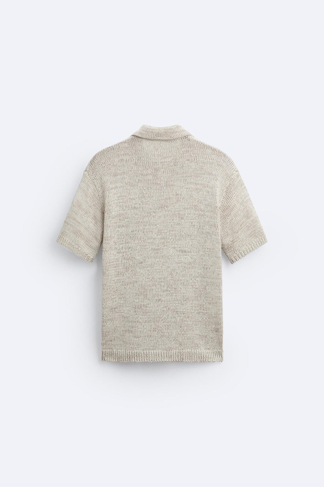 Old Money Buttoned Knit Polo T-Shirt