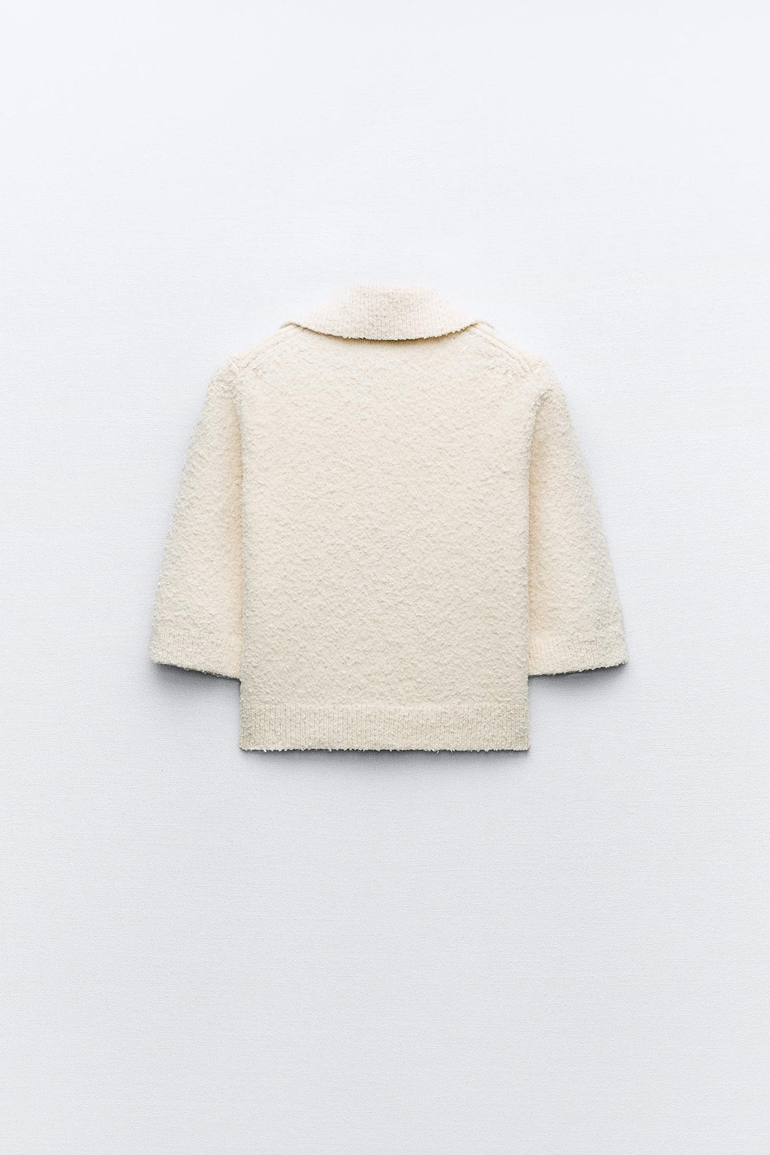 Old Money Crop Knitted Hem Polo T-Shirt