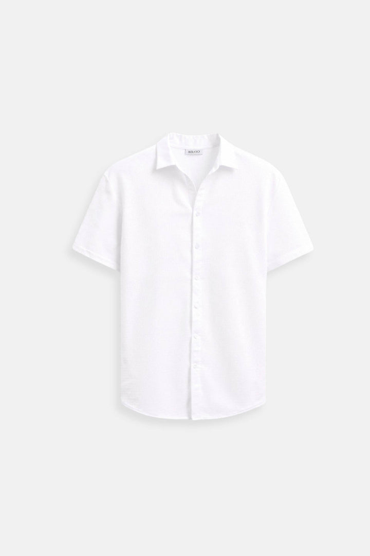 Old Money Casual Ripples Pattern Short Sleeve Shirt