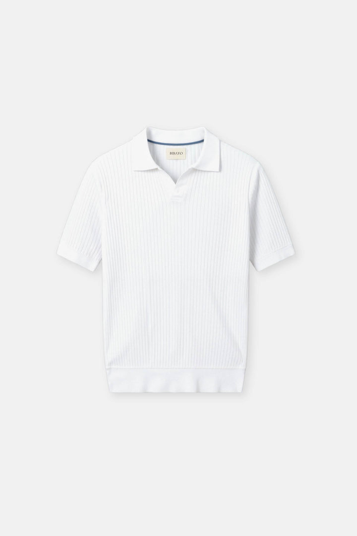Old Money Stripe Pattern Breathable Polo T-Shirt