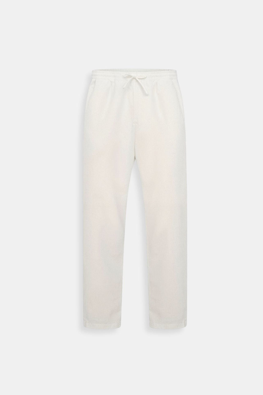 Old Money Cotton & Linen Blend Drawstring Pants