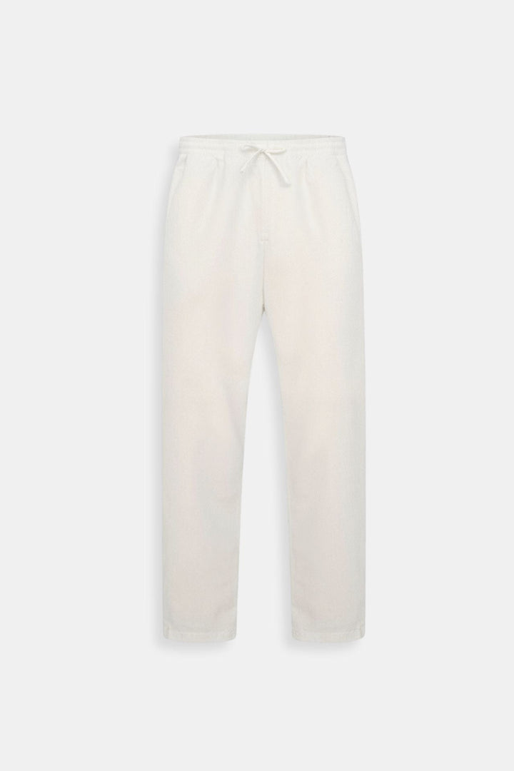 Old Money Cotton & Linen Blend Drawstring Pants
