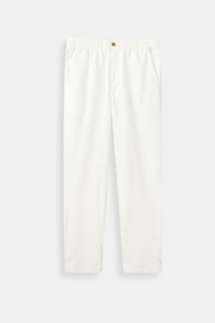 Old Money Regular Fit Linen Loose Pants
