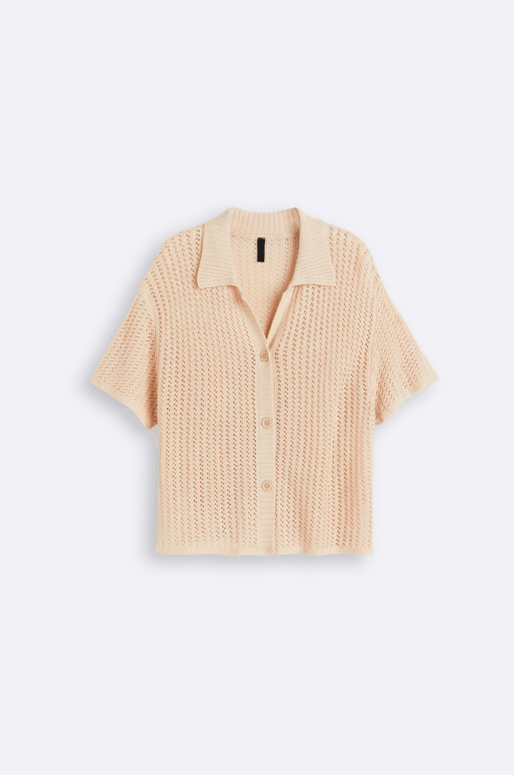 Old Money Dotted Knitted Premium T-Shirt