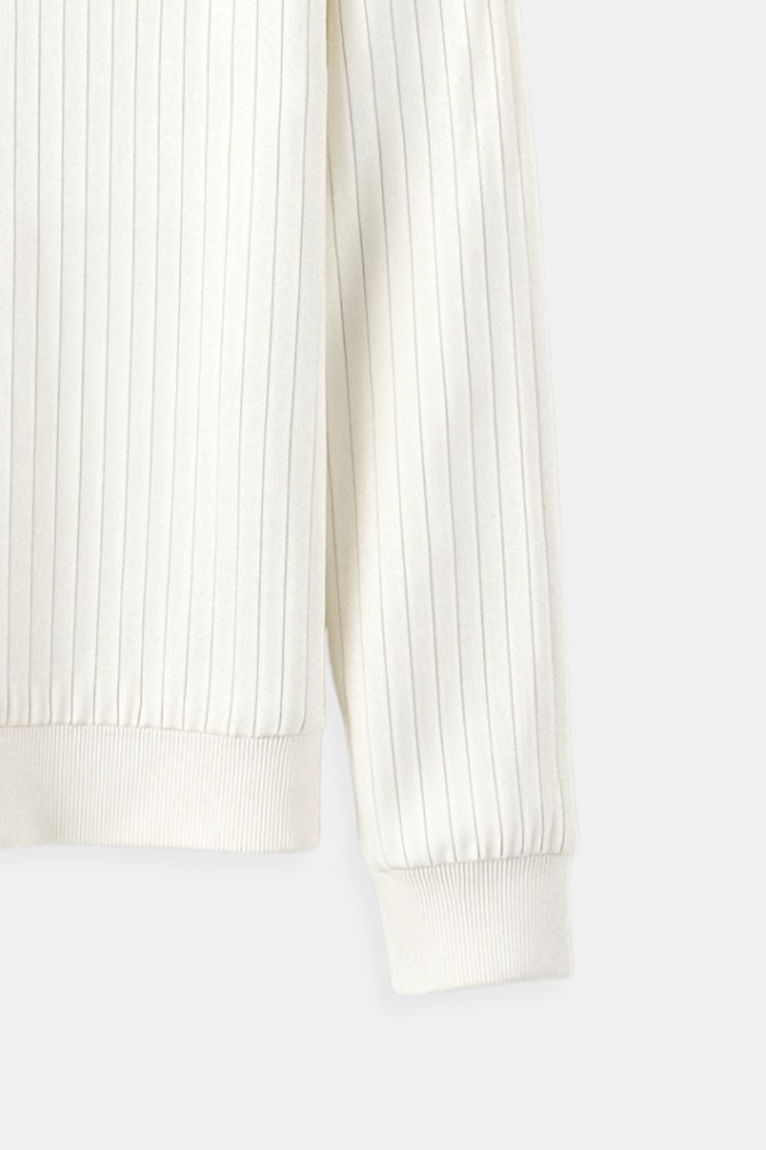 Old Money Men's Ribbed Long Sleeve Solid Knitted Sweater