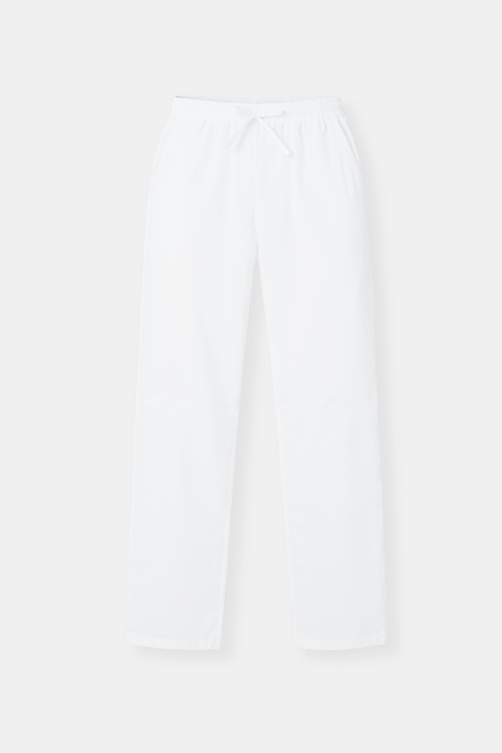 Old Money Cotton & Linen Blend Drawstring Pants
