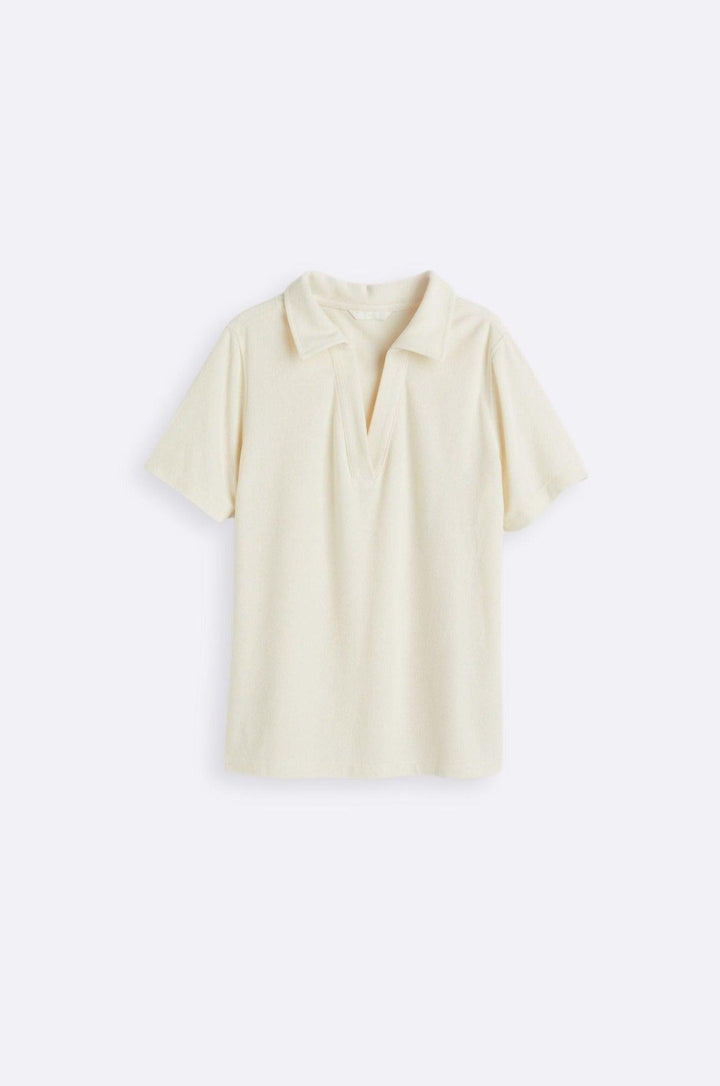 Old Money High End Frote Polo T-Shirt