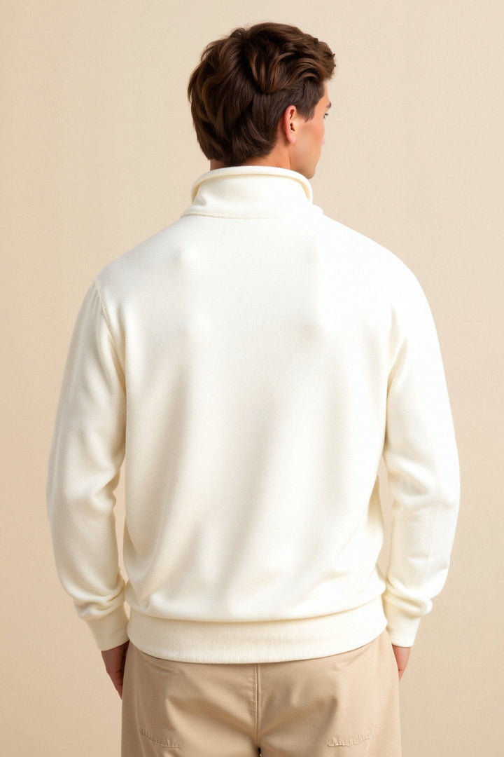 Old Money Casual Quater Zip Hoodie