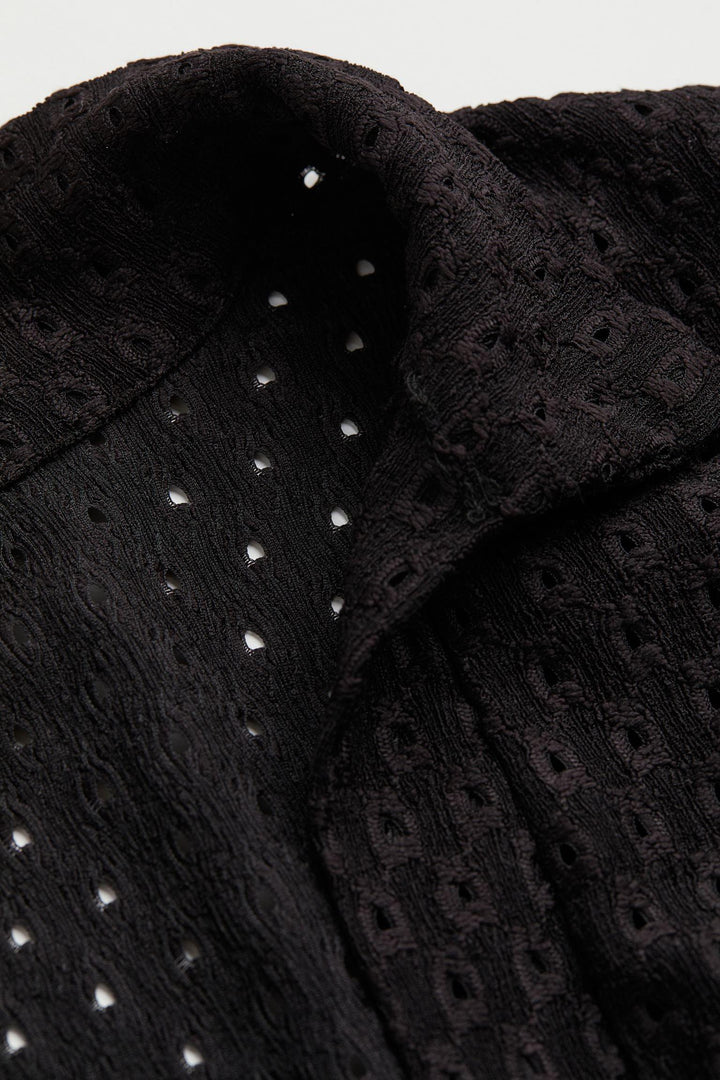 Old Money Dotted Knit Light Knit T-Shirt